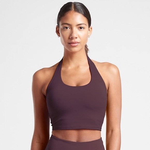Athleta Halter Crop Powervita Top - Picture 1 of 3